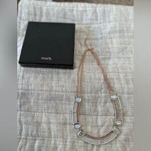 Avon Mark. Pretty As Diamonds Statement Necklace NEW In Box